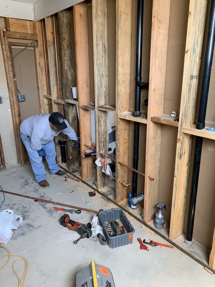 Commercial rough-in plumbing for Water Heater Replacement in Silver Springs